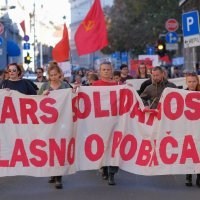 Marš solidarnosti u Zagrebu
