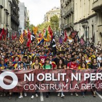 Katalonija, prosvjed u Barceloni