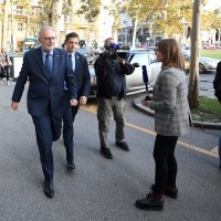 Dolazak na sjednicu Predsjedništva i Nacionalnog vijeća HDZ-a