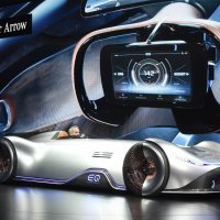 Mercedes Vision EQ Silver Arrow