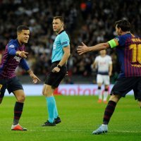 Tottenham - Barcelona (Coutinho i Messi)