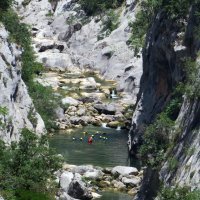 Vožnja kanuima u kanjonu rijeke Cetine