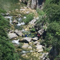 Vožnja kanuima u kanjonu rijeke Cetine