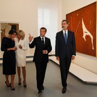 Brigitte, Emmanuel Macron i španjolski kralj Felipe i kraljica Letizia