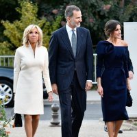 Brigitte, Emmanuel Macron i španjolski kralj Felipe i kraljica Letizia