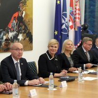 Susret Kolinde Grabar Kitarović i glavnog tajnika NATO-a