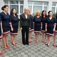 Kolinda Grabar-Kitarović na otvaranju privremenog Ureda predsjednice u Slavonskom Brodu