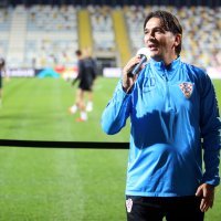 Trening hrvatske nogometne reprezentacije na Rujevici - Zlatko Dalić
