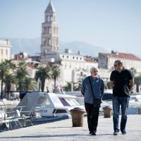 Edo Šegvić i novinar tportala Damir Petranović