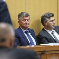 Milan Kujundžić i Andrej Plenković