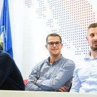 Marin Rozić, Roko Gruja, Ivan Katanušić.