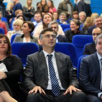 Andrej Plenković na Institutu Ruđer Bošković