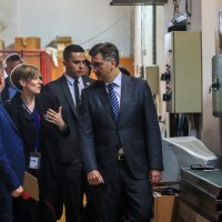 Andrej Plenković na Institutu Ruđer Bošković