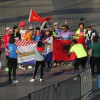 Okupljanje natjecatelja uoči 27. Zagrebačkog maratona