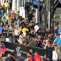Okupljanje natjecatelja uoči 27. Zagrebačkog maratona