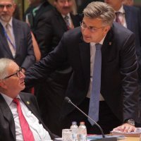 Jean-Claude Juncker i Andrej Plenković