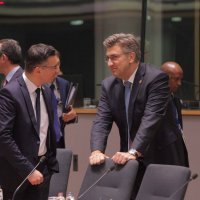 Marjan Šarec i Andrej Plenković