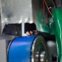 Dio mehanizma stroja za sortiranje graha