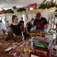 Predsjednica Kolinda Grabar-Kitarović posjetila 12.Internacionalni sajam pršuta