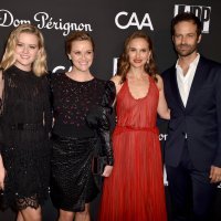 Ava Phillippe, Reese Witherspoon, Natalie Portman i Benjamin Millepied
