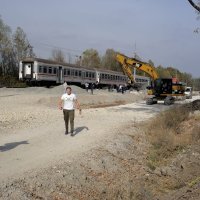 Sudar na pružnom prijelazu između kamiona i putničkog vlaka