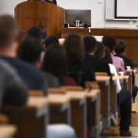 Andrej Plenković na Pravnom fakultetu u Splitu