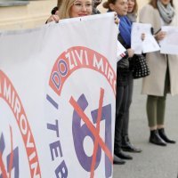 Sindikati prosvjeduju protiv mirovinske reforme