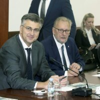 Andrej Plenković, Davor Božinović