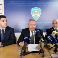 Konferencija policije o zapljeni droge u akciji Pollos