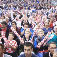Hrvatska - Švicarska, navijači