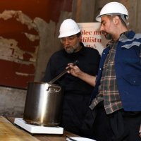 Gablec na gradilištu