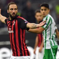 Milan - Betis, Gonzalo Higuain - EPA