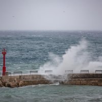 Olujno jugo u Dubrovniku