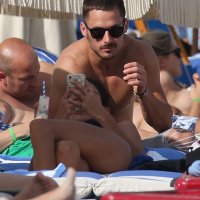 Danny Amendola i nepoznata brineta