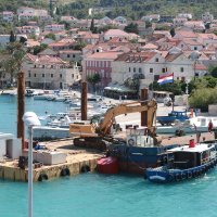 Lanjski radovi na supetarskoj rivi