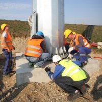 Velika Gorica: Postavljanje reflektora na gradski stadion NK Gorica