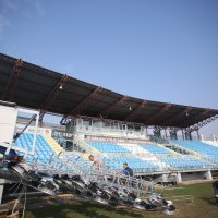 Velika Gorica: Postavljanje reflektora na gradski stadion NK Gorica