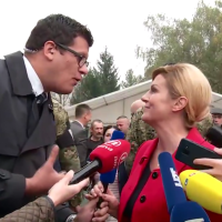 Hrvoje Krešić i Kolinda Grabar Kitarović