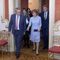 Bandić s rumunjskim kraljevskim parom