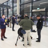Novinari čekaju Ivicu Todorića u zračnoj luci Franjo Tuđman