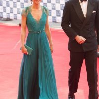 Kate Middleton u haljini Jenny Packam 2012. godine