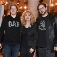 Kostadinka sa sinom Nikolom i unukom