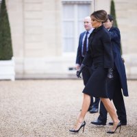 Melania Trump i Brigitte Macron