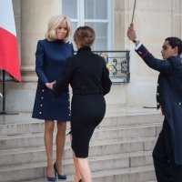 Melania Trump i Brigitte Macron