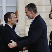 Emmanuel Macron i španjolski kralj Felipe VI