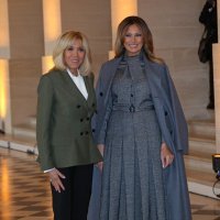 Brigitte Macron i Melania Trump