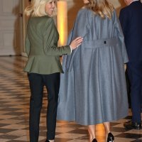 Brigitte Macron i Melania Trump