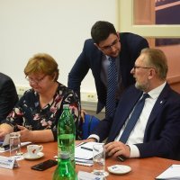 Nada Murganić, Marko Milić i Davor Božinović