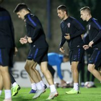 Trening hrvatske nogometne reprezentacije