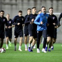 Trening hrvatske nogometne reprezentacije